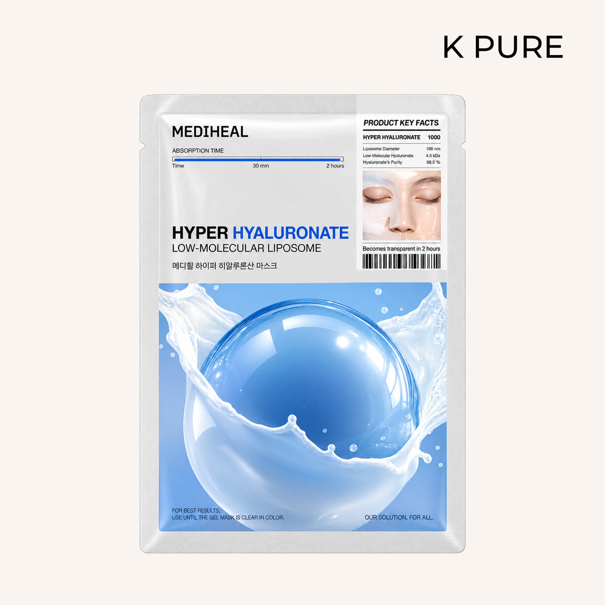 Mediheal - Hyper Hyaluronate Maske