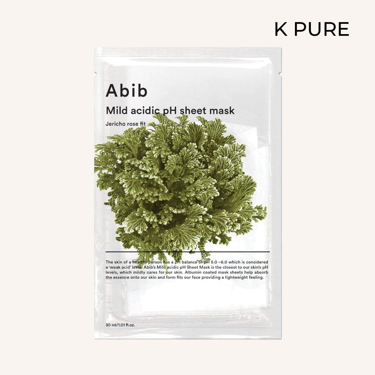Abib - Mild Acidic Ph Jericho Rose Fit Maske
