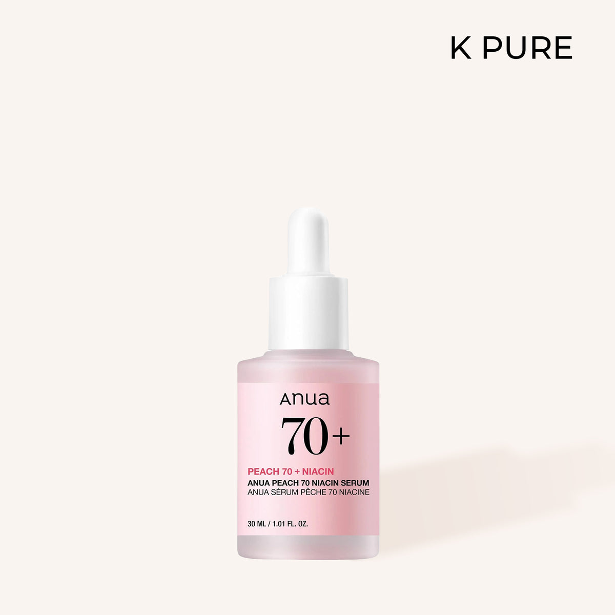 Anua - Peach 70% Niacinamide Serum 30 ml