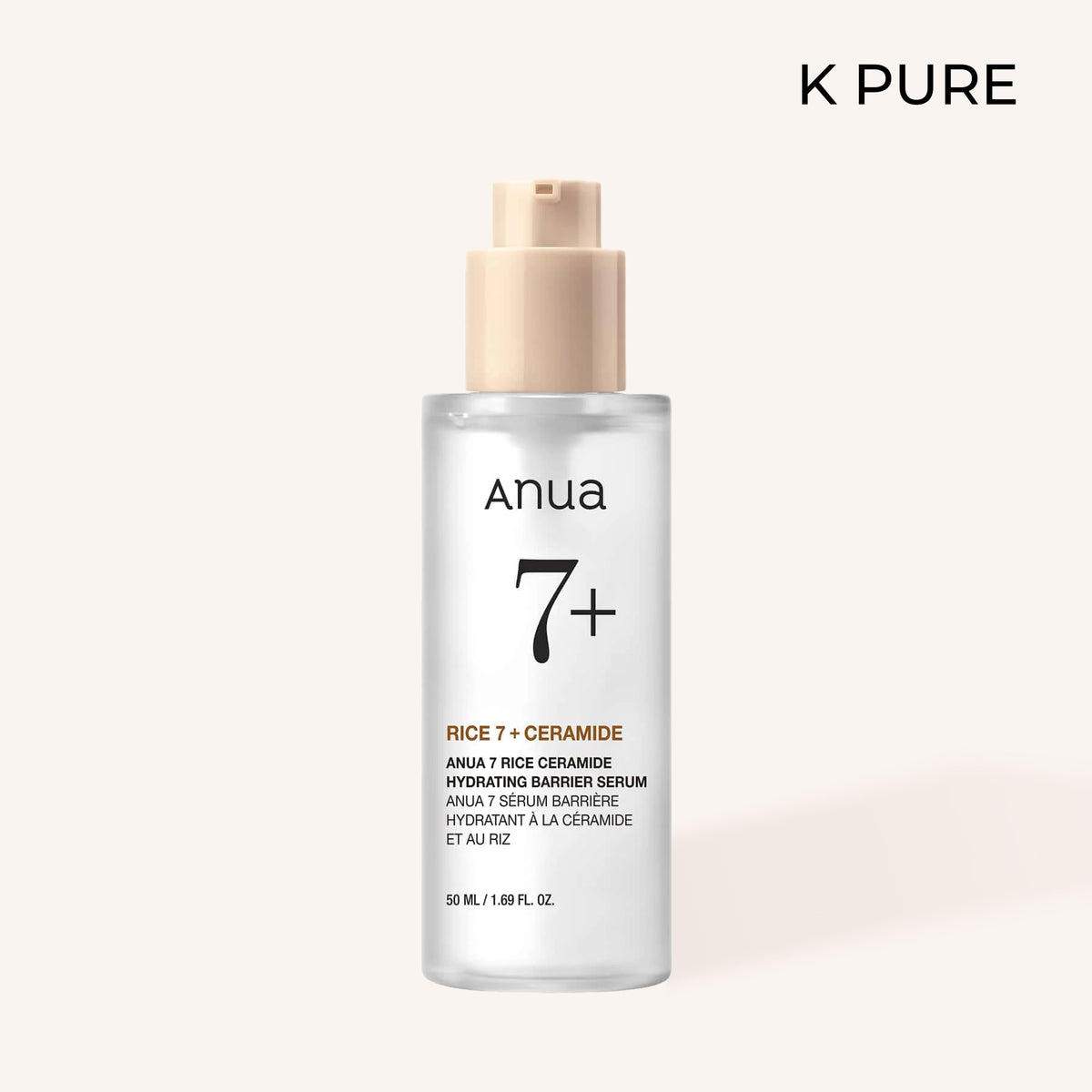 Anua - Rice Ceramide 7 Hydrating Barrier Serum 50 ml