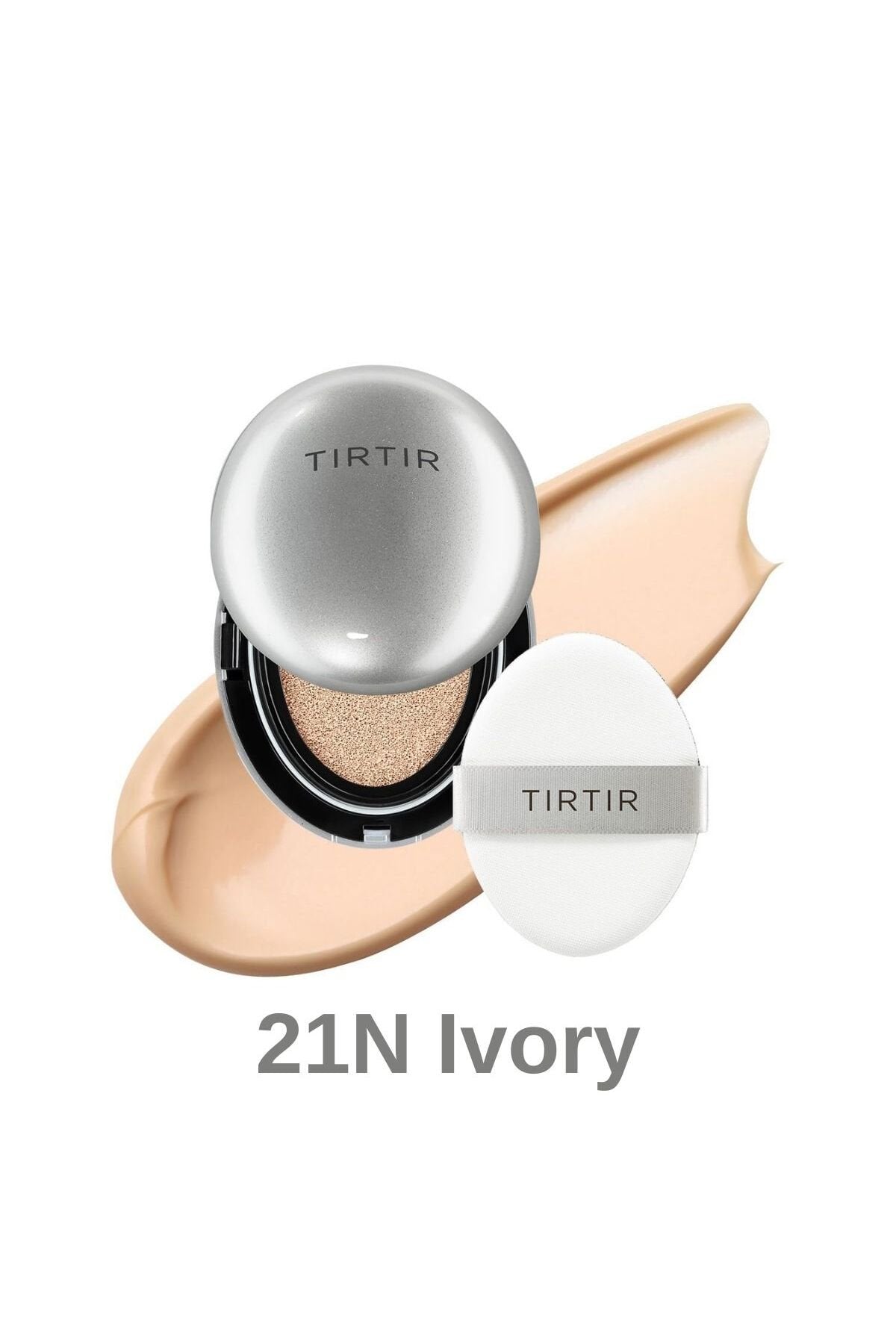 TIRTIR Mask Fit Aura Silver Cushion Fondöten 21N Ivory 18gr