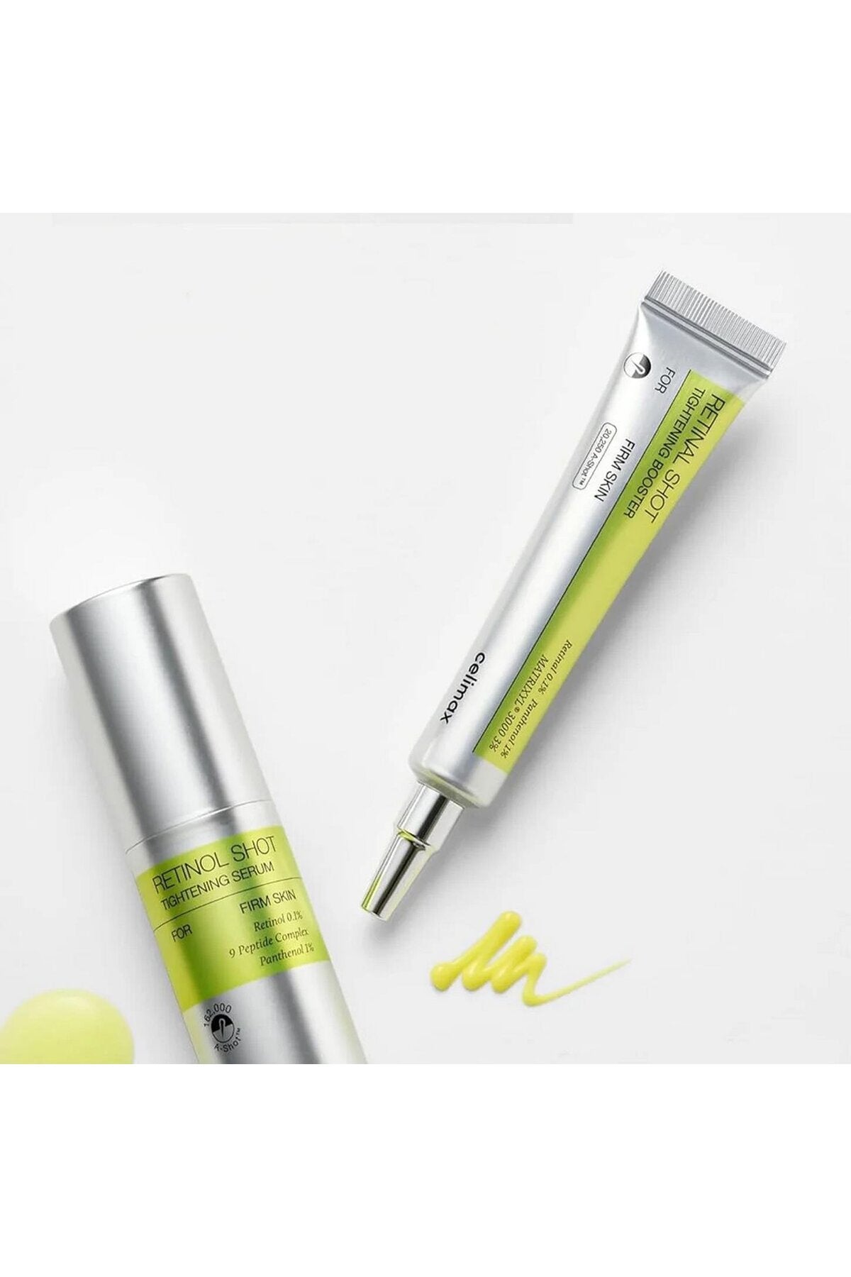 CELİMAX - Set Retinal Shot Tightening Booster 15 ml & Retinol Shot Tightening Serum 30 ml